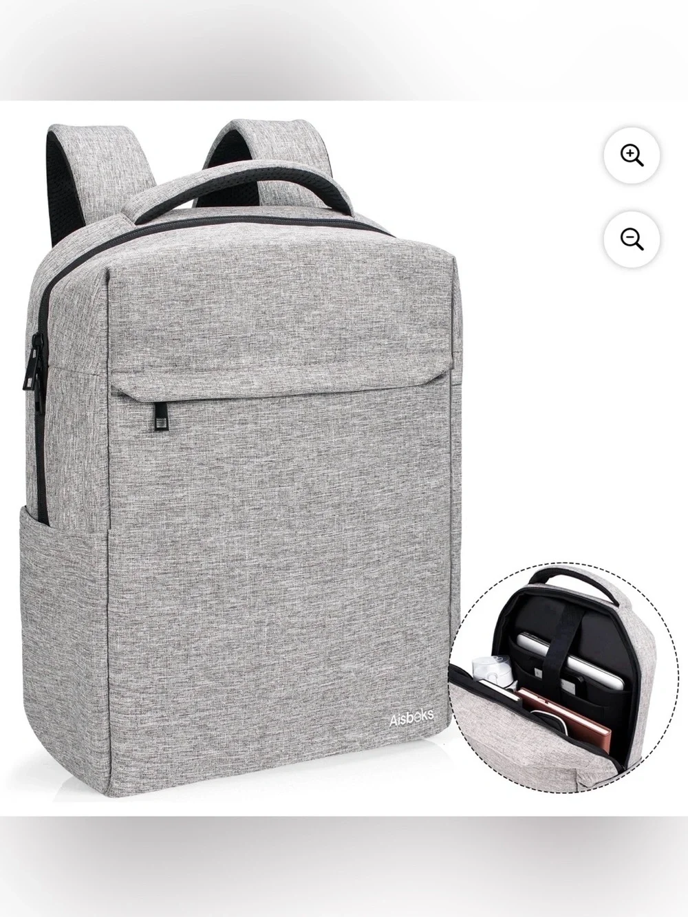16'' Laptop Backpack for Men Women, Lightweight Travel Backpack & Laptop Bag